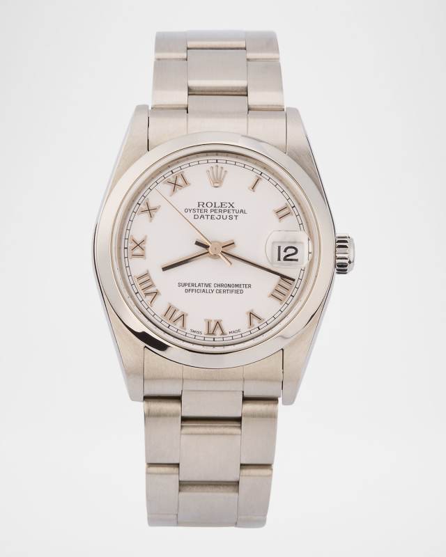 Rolex Stainless Steel Datejust 31mm Vintage 2001 Watch